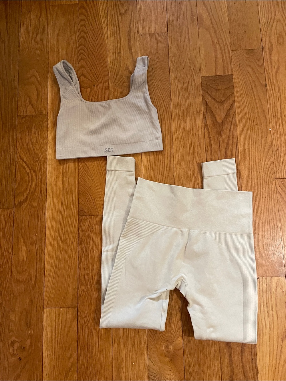 Set Active Sculpt Flex Set in Cream